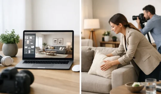 Virtual Staging vs Traditional Staging